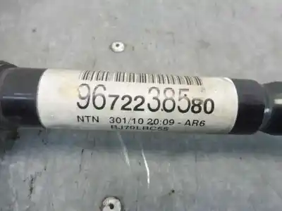 Second-hand car spare part front left transmission for citroen c3 lx oem iam references 9672238580  
