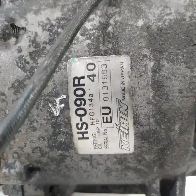 Second-hand car spare part air conditioning compressor for honda jazz (gd1/5) 1.4 oem iam references hs090r  