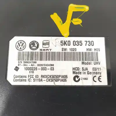 Автозапчасти б/у электронный модуль за skoda superb combi (3t5) exclusive 4x4 ссылки oem iam 5k0035730  
