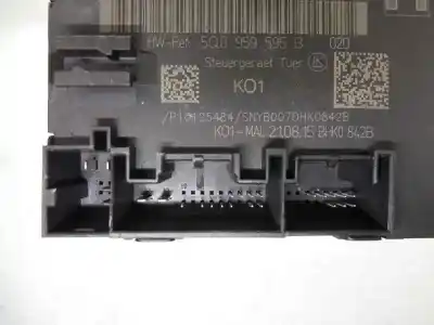 Second-hand car spare part electronic module for audi a3 sportback (8va) attraction oem iam references 5q0959595e  5q0959595b