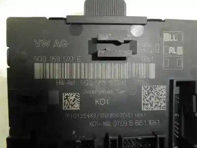 Second-hand car spare part electronic module for audi a3 sportback (8va) attraction oem iam references 5q0959593e  5q0959593b