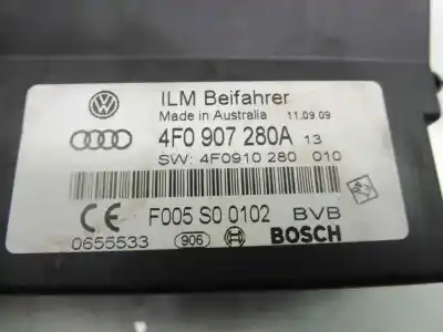 Автозапчасти б/у электронный модуль за audi a6 avant (4f2) 2.0 tdi e ссылки oem iam 4f0907280a  