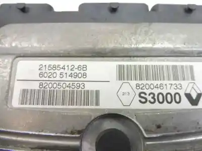 Second-hand car spare part ecu engine control for renault clio iii confort dynamique oem iam references 8200504593 215854126 8200461733