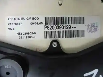 Автозапчастина б/у панель інструментів для opel vivaro furgón 2.7t corto посилання на oem iam 8200390129  