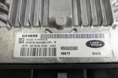 Автозапчасти б/у блок управления двигателем за land rover discovery v6 td s ссылки oem iam nnn500560  5ws40061f-t