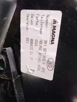 Автозапчастина б/у бардачок для audi a4 avant (8k5) (2008) básico посилання на oem iam 8k1857035b  