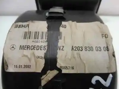 Peça sobressalente para automóvel em segunda mão ventilador de aquecimento por mercedes clase c (w203) berlina 270 cdi (203.016) referências oem iam 2038300308  2208209210