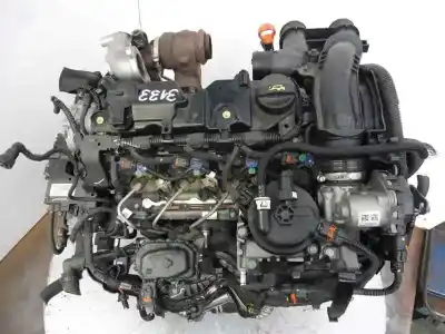 Second-hand car spare part complete engine for peugeot 208 1.6 blue-hdi fap oem iam references bh02 bhy 