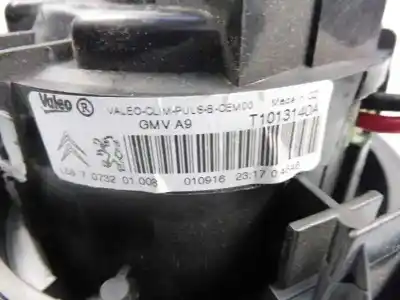 Peça sobressalente para automóvel em segunda mão ventilador de aquecimento por peugeot 208 style referências oem iam t1013140a  