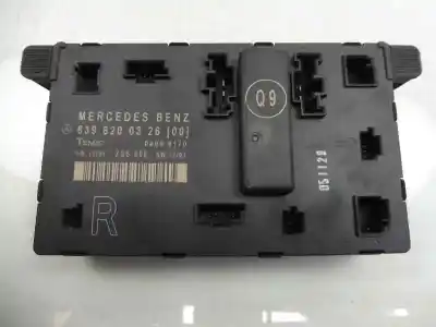 Second-hand car spare part comfort module for mercedes vito (w639) basic, combi 111 cdi compacto (639.601) oem iam references 6398200326  