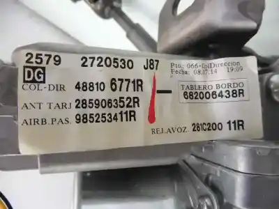 Автозапчастина б/у рульва колонка для renault captur dynamique посилання на oem iam 488106771r  682006438r