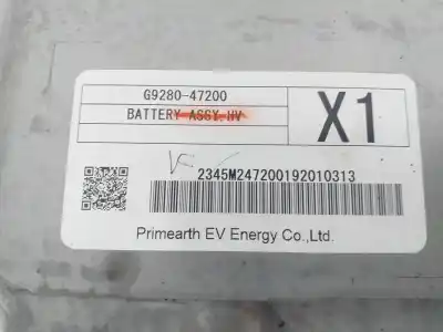 Piesă de schimb auto la mâna a doua baterie pentru toyota c-hr ax1t(eu.m)/zyx10(h)/zyx10l-ahxgbw(3a) referințe oem iam g928047200  