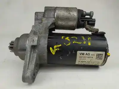 Second-hand car spare part starter motor for seat ibiza (6j5) stylance / style oem iam references 02z911023n