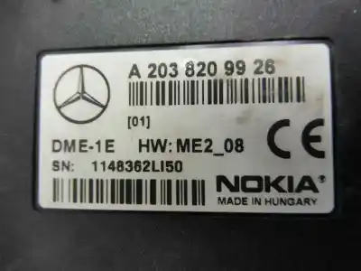 Second-hand car spare part electronic module for mercedes clase c (w203) berlina 270 cdi (203.016) oem iam references 2038209926  