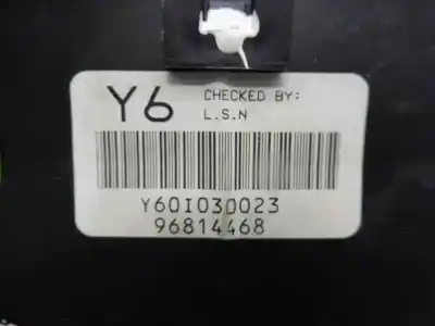 Peça sobressalente para automóvel em segunda mão quadrante por chevrolet aveo ls referências oem iam 96814468  