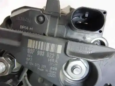 Second-hand car spare part alternator for seat leon (1p1) 1.2 reference oem iam references 03f903023d  0124525201