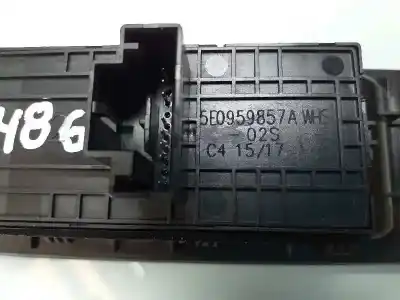 Second-hand car spare part left front power window switch for skoda octavia combi (5e5) ambition oem iam references 5e0959857a  