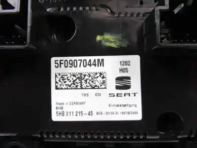 Автозапчастина б/у клімат-контроль для seat leon st (5f8) style ecomotive посилання на oem iam 5f0907044m  