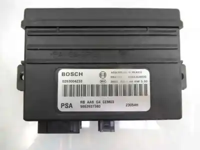 Pièce détachée automobile d'occasion module électronique pour peugeot 308 gt références oem iam 9663937380