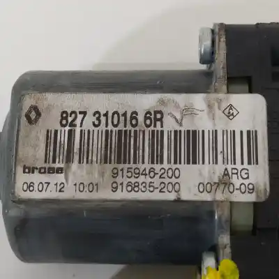 Second-hand car spare part rear left window motor for renault scenic iii grand dynamique oem iam references 827310166r  0130822517