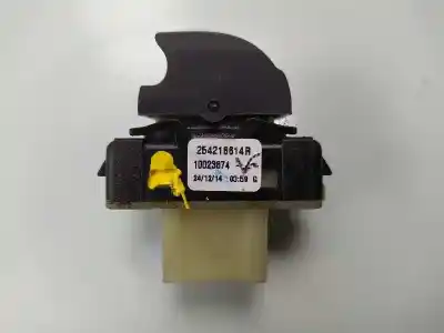 Second-hand car spare part right front power window switch for renault captur zen oem iam references 254218614r  