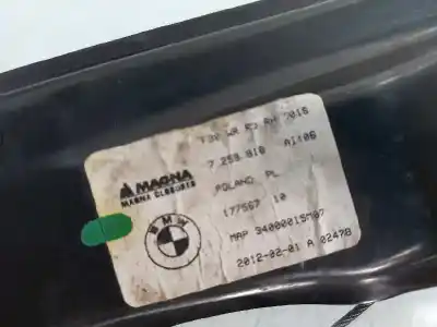Автозапчастина б/у регулятор скла заднього правого для bmw serie 3 lim. (f30) 320d посилання на oem iam 7259818  17756710