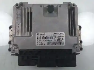 İkinci el araba yedek parçası ecu motor kontrol cihazi için citroen berlingo cuadro club l1 oem iam referansları 9807885980