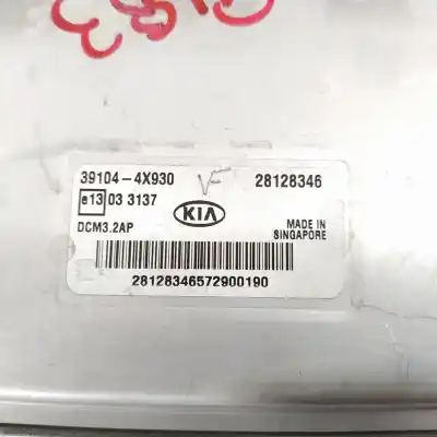 Second-hand car spare part ecu engine control for kia carnival 2.9 crdi vgt active oem iam references 391044x930  28128346