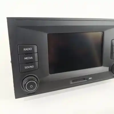 Peça sobressalente para automóvel em segunda mão sistema de áudio / rádio cd por seat ibiza (6p1) reference referências oem iam 5f0035888c  