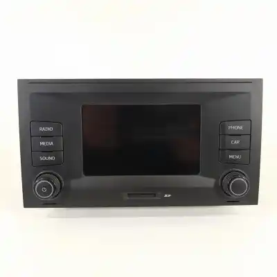 Peça sobressalente para automóvel em segunda mão sistema de áudio / rádio cd por seat ibiza (6p1) reference referências oem iam 5f0035888c  