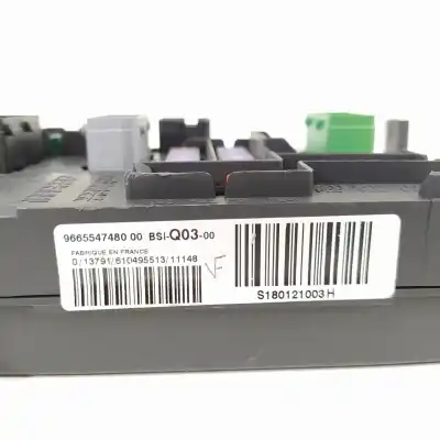 Second-hand car spare part fuse box unit for citroen c4 lim. business oem iam references 9665547480  bsiq0300