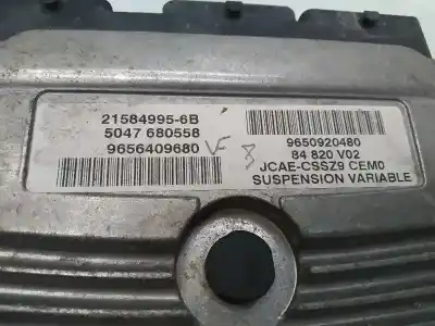 Pièce détachée automobile d'occasion unité de commande de suspension pour peugeot 607 (s2) básico références oem iam 9650920480  9656409680