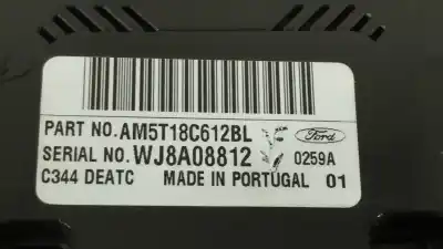 Second-hand car spare part climate control for ford c-max edition oem iam references am5t18c612bl  