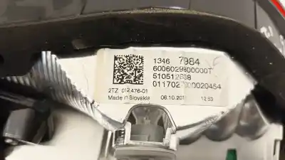 Second-hand car spare part left tailgate light for opel crossland x excellence oem iam references 510512838  