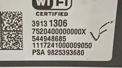 Second-hand car spare part electronic module for opel crossland x excellence oem iam references 9825393680 544948685 39131306