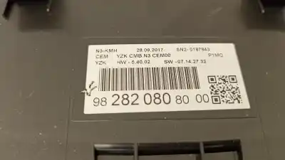 Peça sobressalente para automóvel em segunda mão quadrante por opel crossland x excellence referências oem iam 93488828  