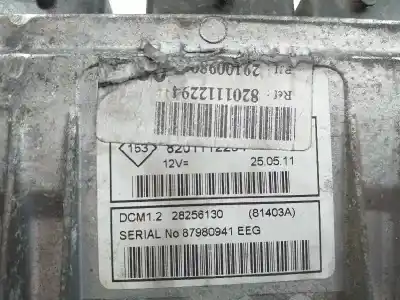 Автозапчастина б/у ебу контролер двигуна для renault kangoo expression profesional посилання на oem iam 8201112294  