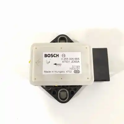 Second-hand car spare part electronic module for nissan qashqai (j10) acenta oem iam references 47931jd00a  0265005665