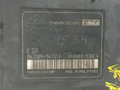 Peça sobressalente para automóvel em segunda mão abs por ford fiesta (cb1) ambiente referências oem iam 8v512c405ae  