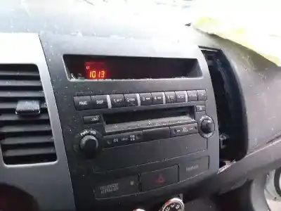 Second-hand car spare part audio system / radio cd for citroen c-crosser xtr oem iam references 8002a139xa  8701a363