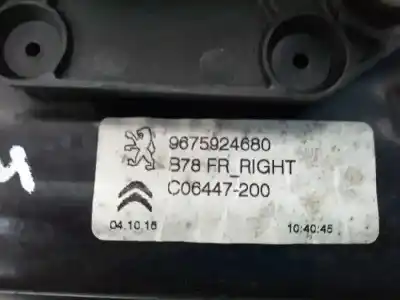 Автозапчасти б/у регулятор стекла переднего правого за citroen c4 picasso feel ссылки oem iam 9675924680  9675288880