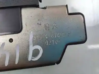 Автозапчасти б/у замок багажника/ворот за citroen c-elysée seduction ссылки oem iam 9151487499h  9677220383