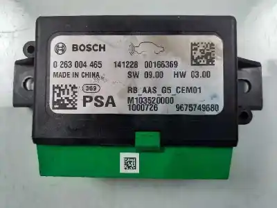 İkinci el araba yedek parçası elektronik modül için peugeot 2008 (--.2013->) allure oem iam referansları 9675749680
