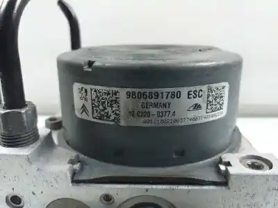 Second-hand car spare part abs for citroen c-elysée seduction oem iam references 9806891780 10091511793 10022003774