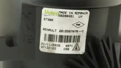 Автозапчасти б/у левая противотуманная фара за renault captur adventure ссылки oem iam 261558707r  89208451