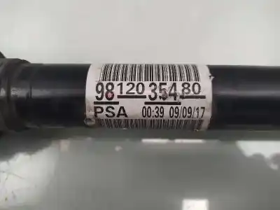 Second-hand car spare part front right transmission for citroen c-elysée shine oem iam references 9812035480  