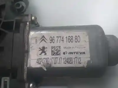 Second-hand car spare part passenger side right window regulator for citroen c-elysée shine oem iam references 9677416880 9674412380 