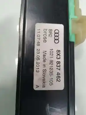 Second-hand car spare part passenger side right window regulator for audi a1 (8x) attraction oem iam references 8x3837462  8k0959802c