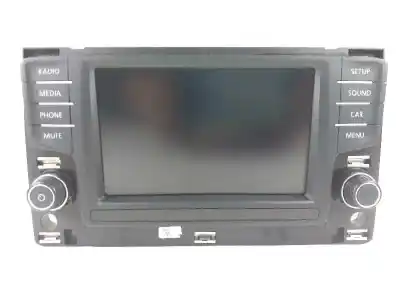 Tweedehands auto-onderdeel multifunctioneel display voor volkswagen golf vii lim. business bluemotion tech. oem iam-referenties 3g0919605