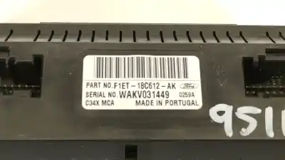 Second-hand car spare part climate control for ford focus active oem iam references f1et18c612ak  